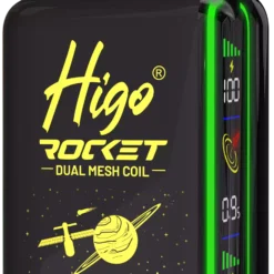 Top Affordable 20000 Puffs Higo Disposable Vape with Double Apple Flavor for French Retailers