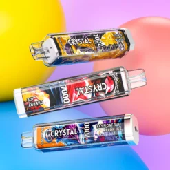 2024 New Bulk Wholesale VAPME CRYSTAL 7000 Puffs Nicotine Salt 0% 2% 3% 5% Disposable Vape with Flavor Choices (10)