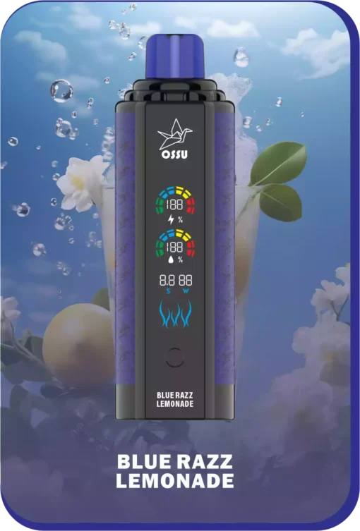 Compra em massa OSSU 30000 Puffs 0,5Ω Bobina de malha dupla Vape descartável direto da fábrica com variedade de sabores 4