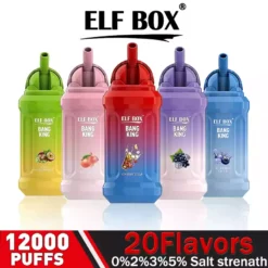 Top Picks for Bulk Orders on 600 Puffs ELF BOX Disposable Vape for European Wholesalers