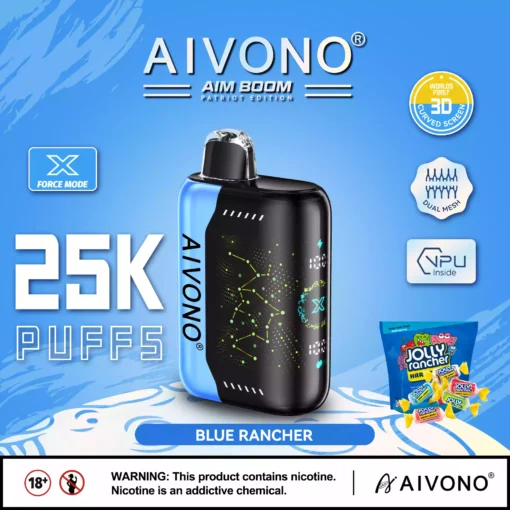 Doğrudan Fabrikadan Aivono Aim Boom 25000 Puf Toplu Tek Kullanımlık Vape Çoklu Lezzet Seçenekleri 11