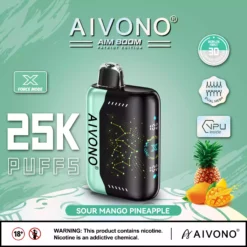 Doğrudan Fabrikadan Aivono Aim Boom 25000 Puf Toplu Tek Kullanımlık Vape Çoklu Lezzet Seçenekleri 9