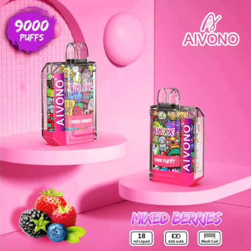 Factory Direct Aivono AIM XXL 9000 Puffs 16350 Baterie Jednorazowe waporyzatory o szerokiej gamie smaków 6