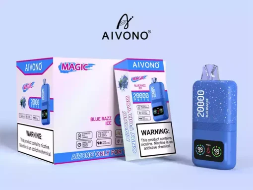 Rūpnīcas tiešais Aivono Vapes Aim Magic 20000 Puffs lielapjoma vienreizējās lietošanas vapes ar dažādu garšu klāstu 5