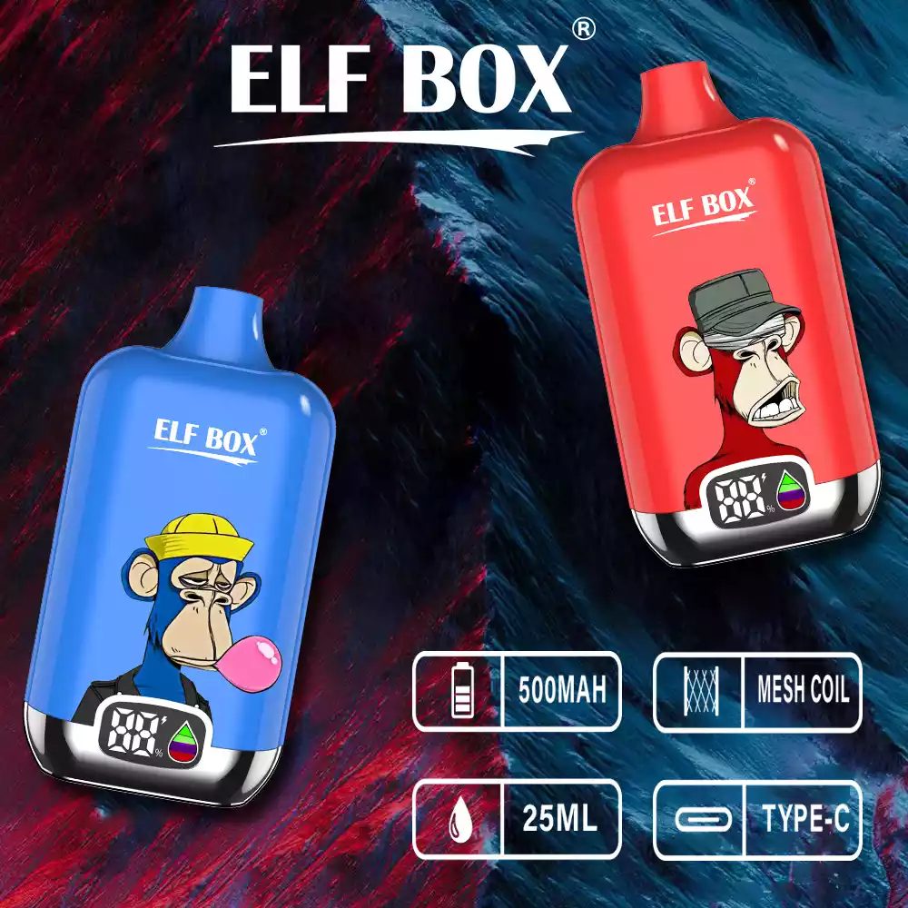 Promoting 12000 Puffs Elf Box Disposable Vapes for Dutch Buyers