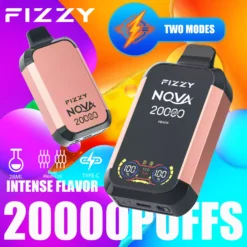 Gyári közvetlen Fizzy Nova 20000 Puff eldobható Vape 850 mAh hosszú élettartamú akkumulátor nagykereskedés többféle ízválasztékkal 11