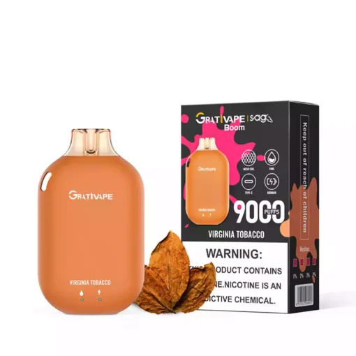 Directo de fábrica Grativape Boom 9000 inhalaciones de nicotina 0 2 3 5 Vape desechable Compra a granel con variedad de sabores 9