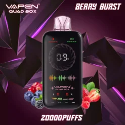 Factory Direct VAPEN QUAD BOX 20000 PUFFS E liq 28 ml Jednorázové Vape Bulk Koupit v různých příchutích 6