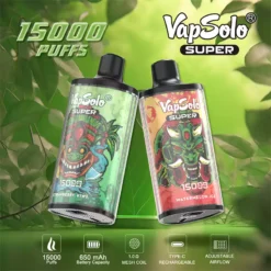 Factory Direct Vapsolo Super 15000 Puffs E Liquid 25 ML Wholesale with Multiple Flavor Options 4