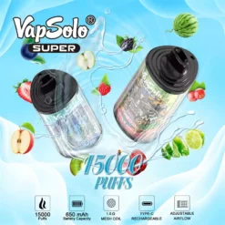 Factory Direct Vapsolo Super 15000 Puffs E Liquid 25 ML Wholesale with Multiple Flavor Options 5