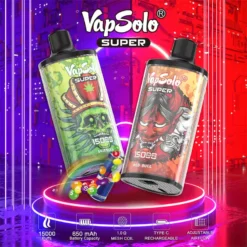 Factory Direct Vapsolo Super 15000 Puffs E-Liquid 25 ML Wholesale with Multiple Flavor Options (7)