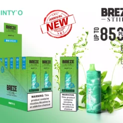 Venta al por mayor directa de fábrica Breze Stiik BS 8500 Puffs Vapes desechables con múltiples opciones de sabor 1 escalado