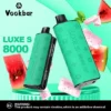 New Bulk Buy Vookbar Luxes 8000 Puffs Nic 5% Factory Direct Disposable Vape with Flavor Variety (8)