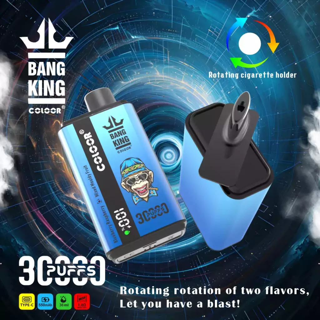 Conclusion: Elevate Your Retail Business with Bang King 30000 Puffs from Vapebaz In the competitive vaping market of Madrid, offering high-quality, reliable, and diverse disposable vapes is essential for success. The Bang King 30000 Puffs stands out as a top choice for retailers, providing exceptional value and performance that meets the needs of a wide range of customers. By partnering with Vapebaz, retailers gain access to the best disposable vape wholesale options in Europe, backed by a platform known for its extensive inventory, competitive pricing, and outstanding customer support. Investing in Bang King 30000 Puffs from Vapebaz ensures that your retail business is equipped with a product that not only satisfies customers but also drives sales and fosters long-term growth. Embrace the future of vaping retail in Madrid with Vapebaz and the unparalleled Bang King 30000 Puffs.
