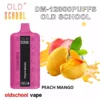 Χονδρική Old School DM12000 E-Liquid & Power Level Screen Display Vapes μιας χρήσης από το εργοστάσιο με διάφορες επιλογές γεύσης (1)