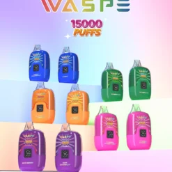 Wholesale Waspe 15000 Puffs Digital Box from Factory with Multiple Flavor Selections (3)