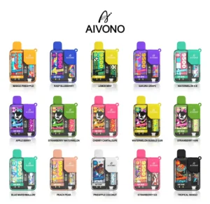 AIVONO Aim Tank 9500 Puffs Factory Direct Disposable Vape 0% 2% 3% 5% Nicotine Color Display Wholesale Supply (6)