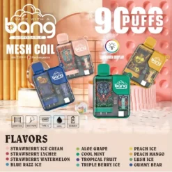 High Quality BANG Pyne 9000 Puffs Disposable Vape 12 Flavors for Bulk Orders Nicotine 0 2 3 5 7