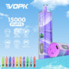 VOPK Shisha Hookah 15000 Puffs Nicotine 0% 2% 3% 5% Mesh Coil Technology High Quality Wholesale Disposable Vape in Multiple Flavors (1)