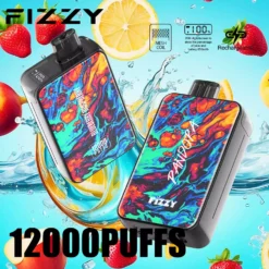 Wholesale Fizzy Pandora 12000 Puff Disposable Vape 2 5 Nicotine Double Mesh Coil Technology with Diverse Flavor Choices 8