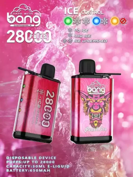 Bang 28000 Puffs Mesh Coil OEM ODM Disposable Vape Wholesale Direct Factory Bulk Orders Multiple Flavors 0 2 3 5 Nicotine 5