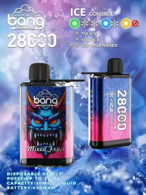 Bang 28000 Puffs Mesh Coil OEM ODM Disposable Vape Wholesale Direct Factory Bulk Orders Multiple Flavors 0 2 3 5 Nicotine 7