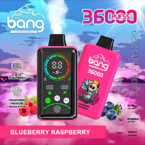 Bang 36000 Puffs Rechargeable 850mAh Battery 0% 2% 3% 5% Nicotine Disposable Vapes Wholesale Multiple Flavors High-Quality Bulk Orders Available (1)