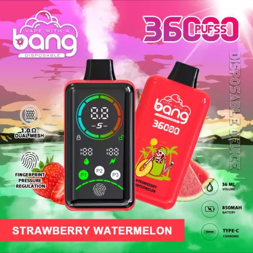 Bang 36000 Puffs Rechargeable 850mAh Battery 0 2 3 5 Nicotine Disposable Vapes Wholesale Multiple Flavors High Quality Bulk Orders Available 6