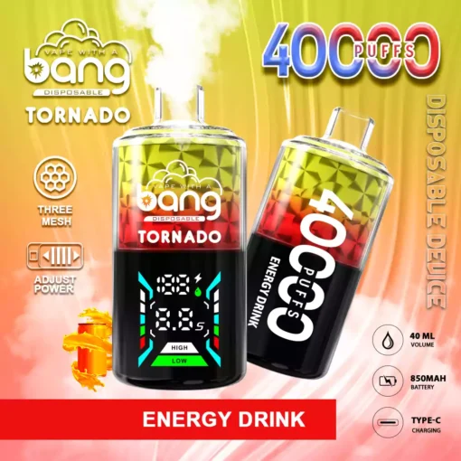 Bang 40000 Puffs 40ml Large E Liquid OEM ODM Fresh Original Disposable Vape Wholesale Bulk with Flavor Selection 0 2 3 5 Nicotine 6