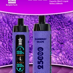 Bang King 25000 Puffs Leather Case Large 30ml E liquid OEM ODM Latest Disposable Vape Wholesale Direct from Factory Wide Flavor Opti 5