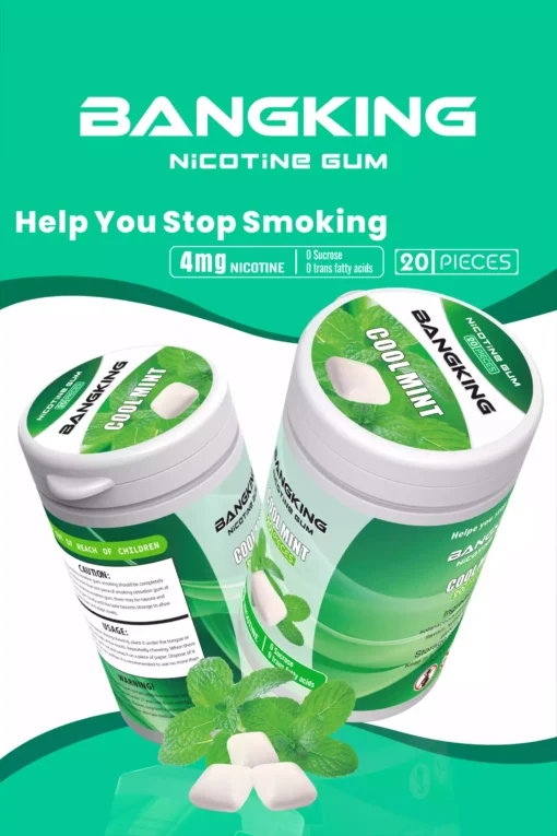 Bang King NICOTINE GUM 4MG Nicotine Wholesale Original Quality Made in China Multiple Flavors Included 5 scaled