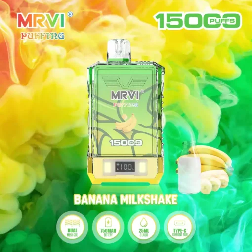 MRVI PUFFING 15000 PUFFS Dual Mesh Coil Factory Direct 750mAh Rechargeable Battery High Quality Disposable Vapes Wholesale Choose from Various Flavors 2 5 Nicotine 5