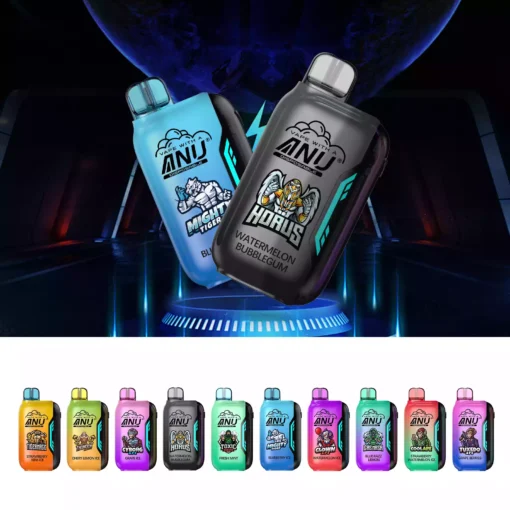 Choose ANU Vista 30000 Puffs 22ml E-liquid Wholesale Disposable Vapes Premium Quality Factory Direct Multiple Flavors Nicotine 0% 2% 3% 5% (1)