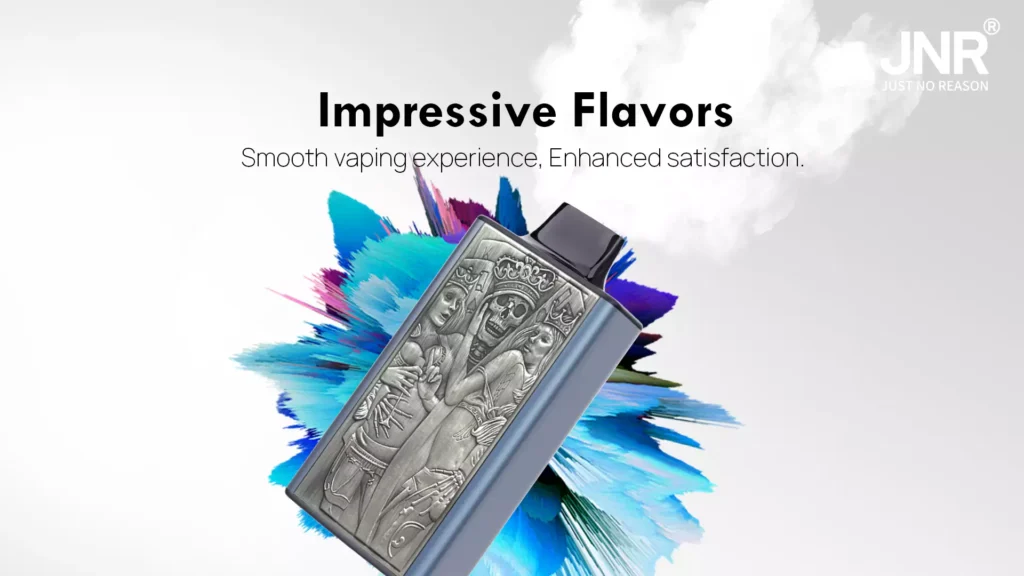 Hot Sale JNR Mega Box 25000 Puffs Disposable Vape with Dual Mesh Coil 850mAh Battery 30ML Liquid Available for Bulk Purchase from Factory Direct 4