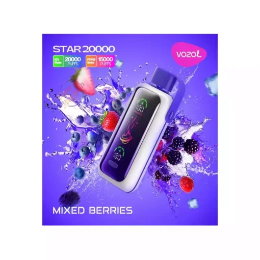 Hot Sale VOZOL Star 20k Puffs with 5 Nicotine and HD Mirror Display Bulk Purchase from Direct Factory 1