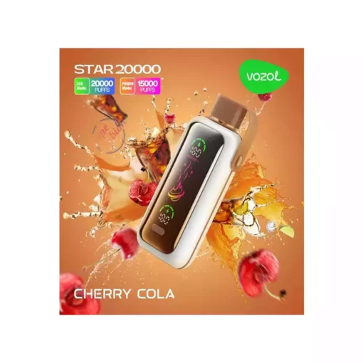 Hot Sale VOZOL Star 20k Puffs with 5 Nicotine and HD Mirror Display Bulk Purchase from Direct Factory 13