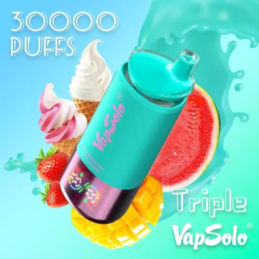 Hot Sale VapSolo Triple 30000 Puffs Disposable Vape 0 2 5 Nicotine Mesh Coil3 Factory 4