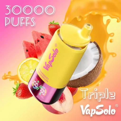 Hot Sale VapSolo Triple 30000 Puffs Disposable Vape 0 2 5 Nicotine Mesh Coil3 Factory 6