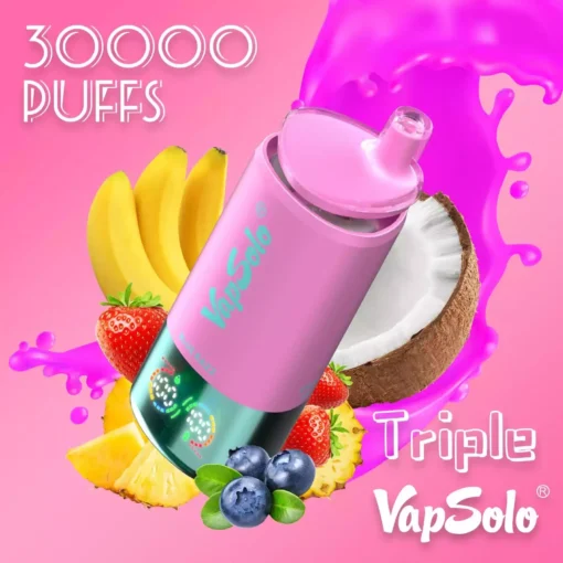 Hot Sale VapSolo Triple 30000 Puffs Disposable Vape 0 2 5 Nicotine Mesh Coil3 Factory 7