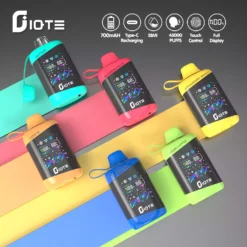 Latest IQTE 45000 Puffs Disposable Vape with 0% 2% 3% 5% Nicotine and 700mAh Rechargeable Battery for Wholesale Disposable Vape Orders