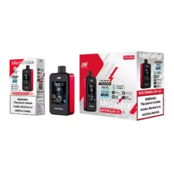 New Arrival JNR Media Max 40000 Puffs 5% Nicotine 1000mAh Battery 2.4” HD Display Call and Text Function Bulk Purchase Direct from Source