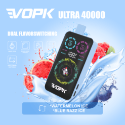 Premium VOPK Ultra 40000 Puffs Vape with Child Lock Dual Flavor Switch and UV Printing Wholesale Price 1