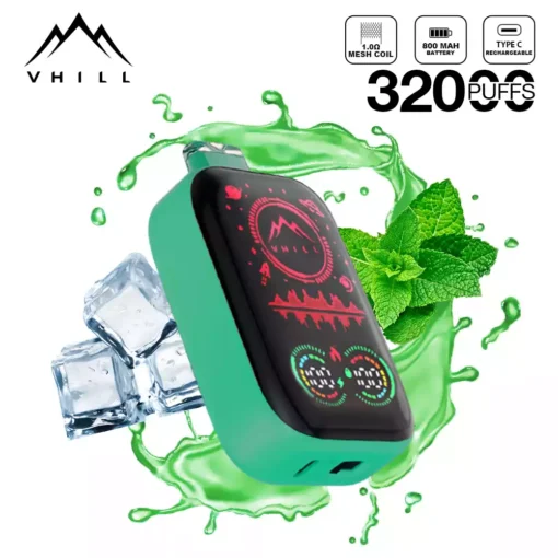 Trending VHILL Full Screen 32000 Puffs Disposable Vape 5 Nicotine for Bulk Buying and Direct Factory Supply 9