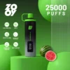 2025 New ZOOY SHISHA 25000 Puff Disposable Vape with Built-in Smart Display Screen Bulk Purchase 1