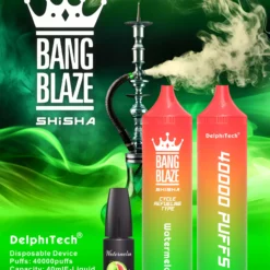 Kuuma myynti Bang Blaze BK40 40000 Puffs Kertakäyttöinen vape 1000mAh akku Useita nikotiinihyvityksiä irtotavaratilauksille 2