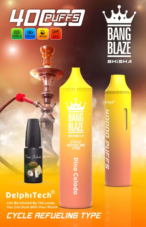 Hot Sale BANG BLAZE BK40 40000 Puffs Disposable Vape 1000mAh Battery Multiple Nicotine Options for Bulk Orders 4 scaled