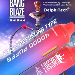 Kuuma myynti Bang Blaze BK40 40000 Puffs Kertakäyttöinen vape 1000mAh akku Useita nikotiinihyvityksiä irtotavarana 9