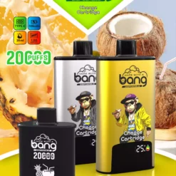 Bang 20000 Puffs DSK046 Bang Vape con 0 2 3 5 Nicotina Mesh Coil 20ml E liquid 550 mah Batería Desechable Vape Mayorista 10