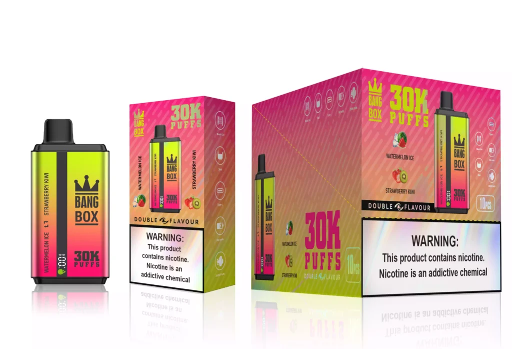 Bang BOX 30000 Puffs Double Flavour Disposable Vape with 5A Discharge Mesh Coil for Wholesale Supply​ 4