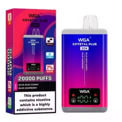WGA 20000 Puffs WGA Vape 2 5 Nicotina premium que proporciona una potencia Aumento Vape desechable recargable Vapor mayorista 10